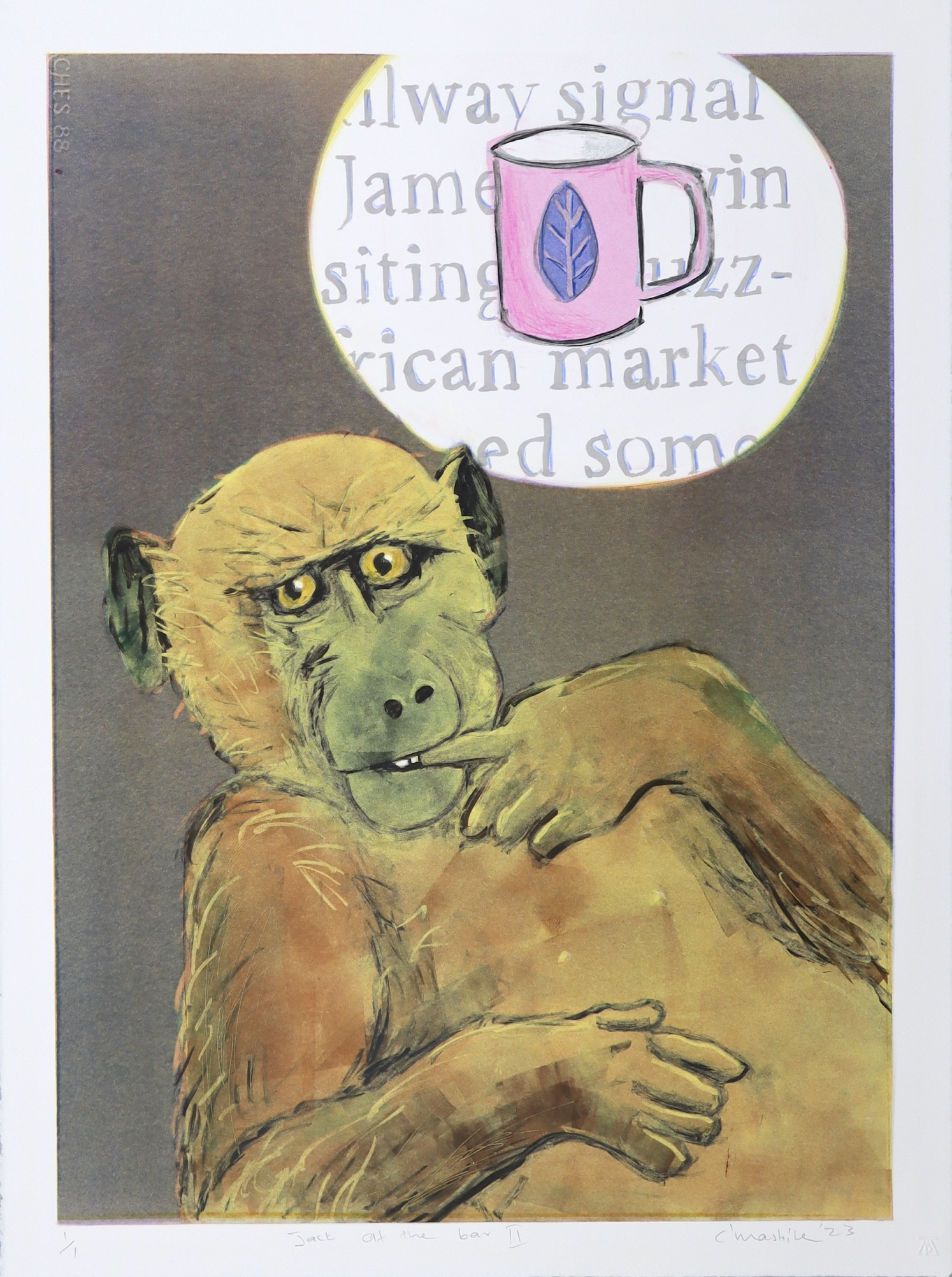 Colbert Mashile Jack at the bar II monotype