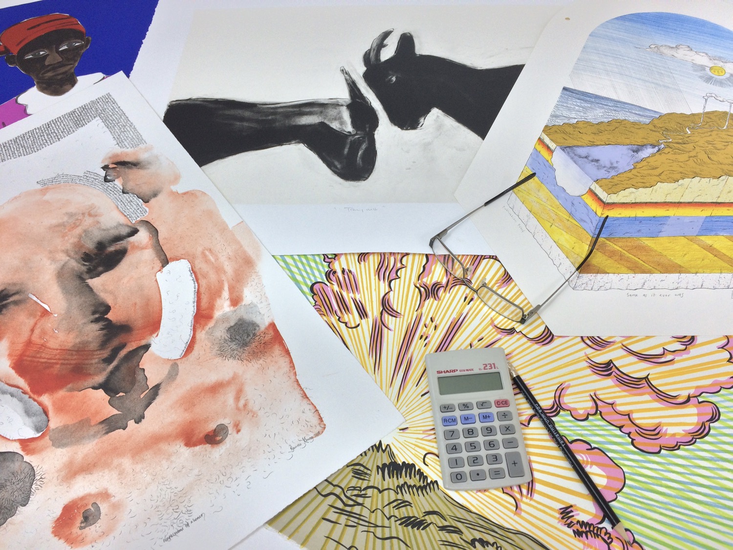 Browse through curated selections of limited edition prints by artists from The Artists' Press.