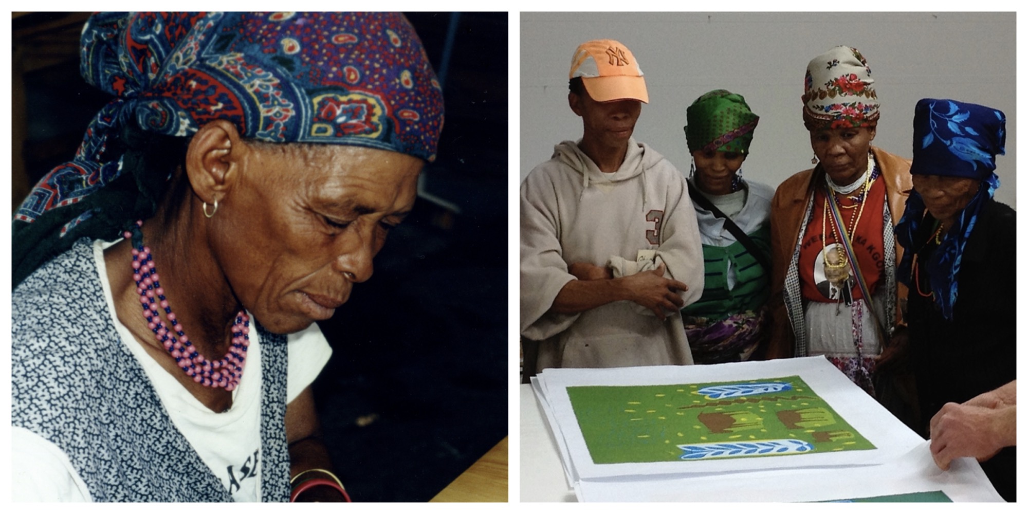 Kuru art project members as a link to their page on website