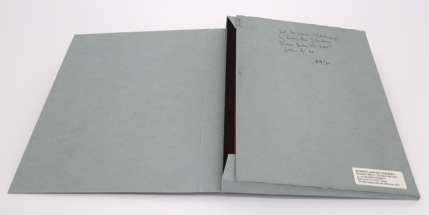 An artists book printed on paper made by the artist with eggshell details