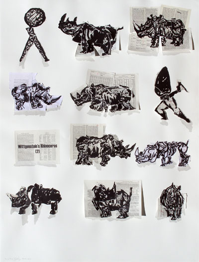 william kentridge, william kentridge prints, william kentrige the artists press