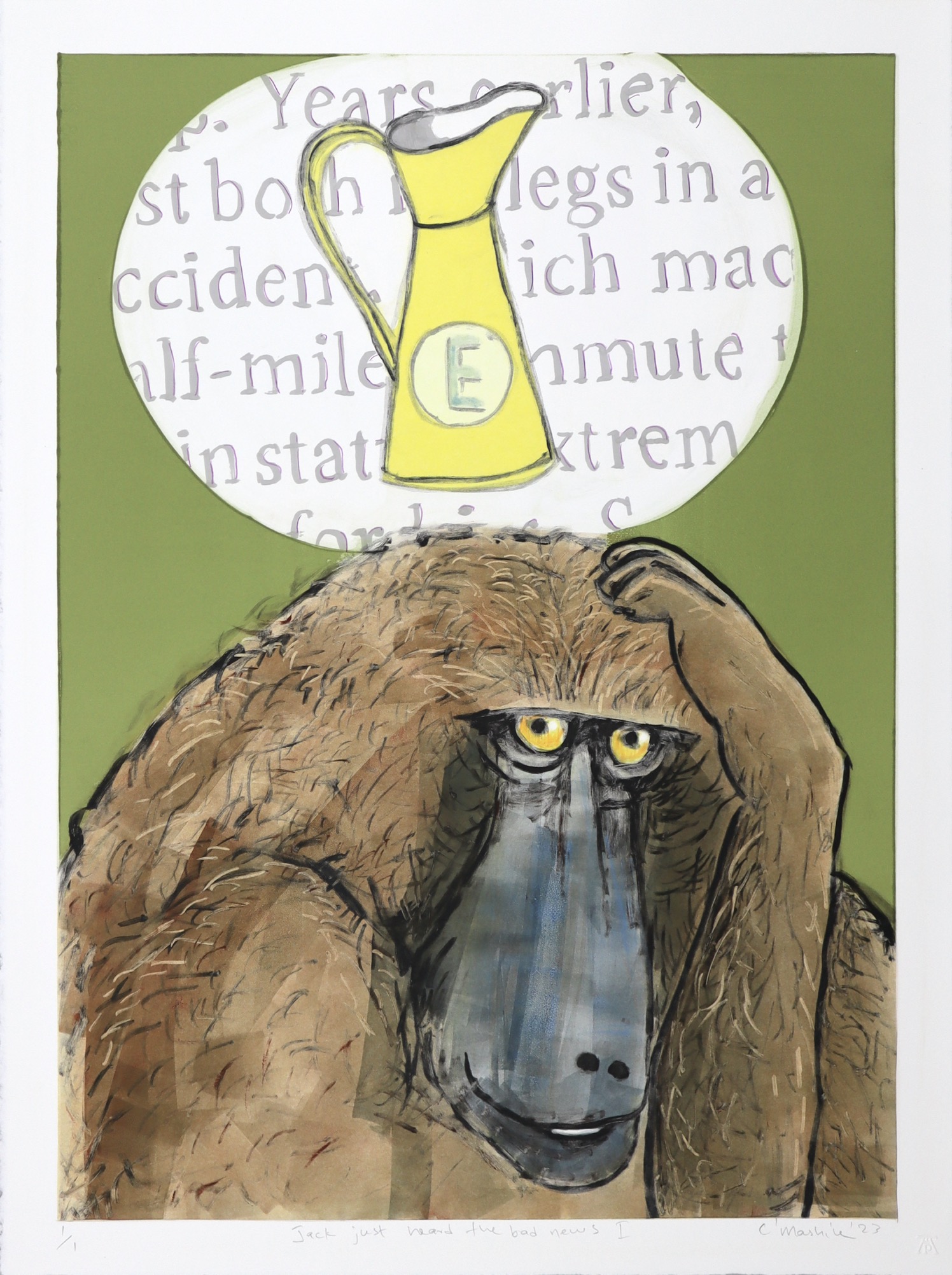 Colbert Mashile Jack just heard the bad news I monotype Colbert Mashile Jack just heard the bad news I monotype