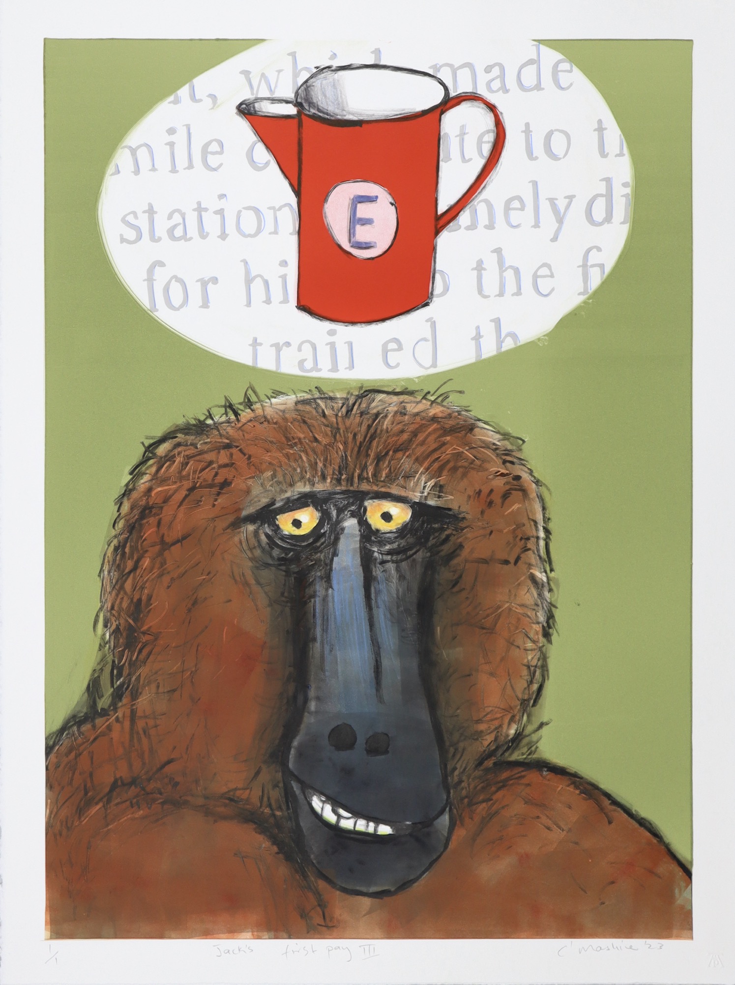 Colbert Mashile Jack's First Pay III monotype Colbert Mashile Jack's First Pay III monotype