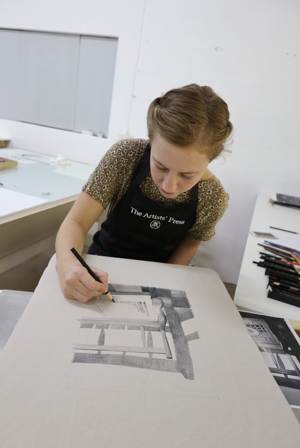 Carefully drawn lithographs by Cape Town based artist and printmaker.