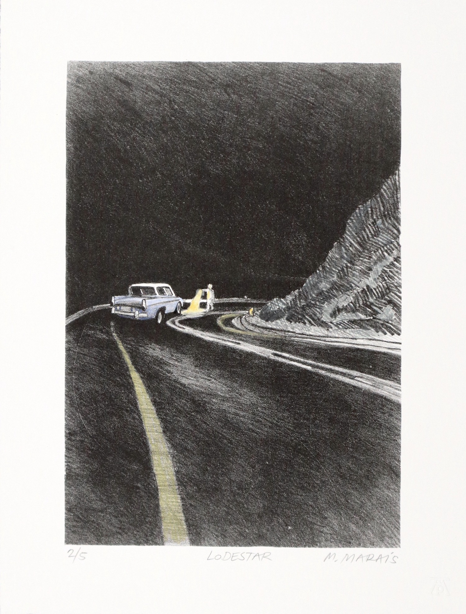 Maria Marais Lodestar lithograph 2026